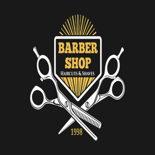 barber Shop logo T-Shirt