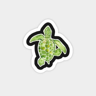 Watercolor turtle Magnet