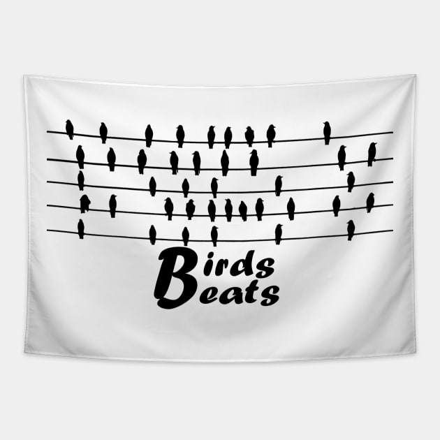 birds beats Tapestry by carismashop