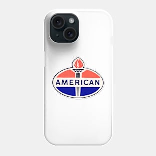 American Oil 1960s Vintage Auto Decal Phone Case