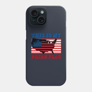 4th July American Pride Flag Stars Independence Day Phone Case