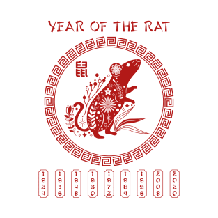 Chinese Zodiac Rat T-Shirt