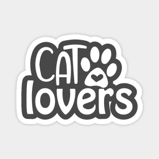 Cat Lovers - Gift For Cat Lover Magnet