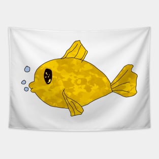 Yellow Fish Tapestry