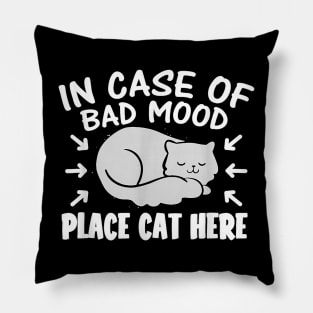 Funny Cat  Cute Kitty Retro Intage Cat Mom Cats Pillow