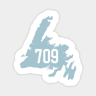 709 Area Code || Newfoundland and Labrador || Gifts || Souvenirs Magnet