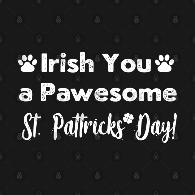 funny st Patricks Day quote for pet owner by NIKA13