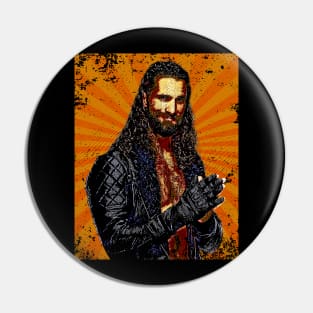 Seth Rollins // Retro Comics Style Pin