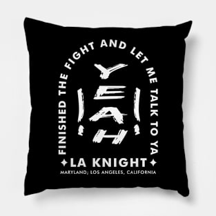 LA Knight Vintage style Pillow