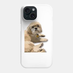 Cute Shitzu puppy Phone Case