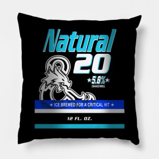 natural 20 Pillow