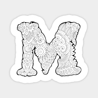 Letter M Magnet