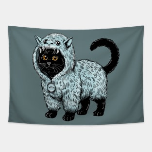 Yetti Kitty Tapestry