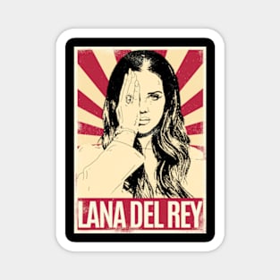 Retro Vintage Lana Del Rey Magnet