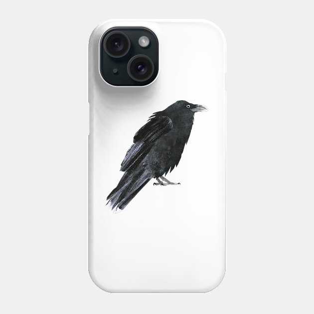 Raven Phone Case by Babban Gaelg