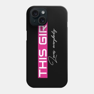 THIS GIRL Loves everybody Phone Case