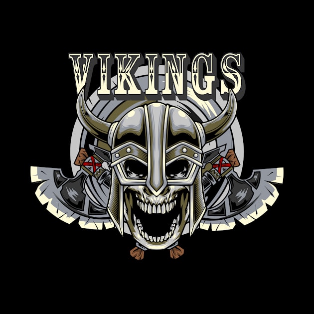 Viking Skull .3.1 by Harrisaputra