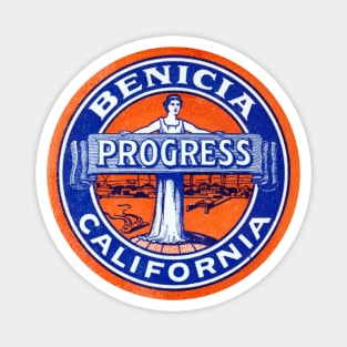 1910 Benicia California Magnet