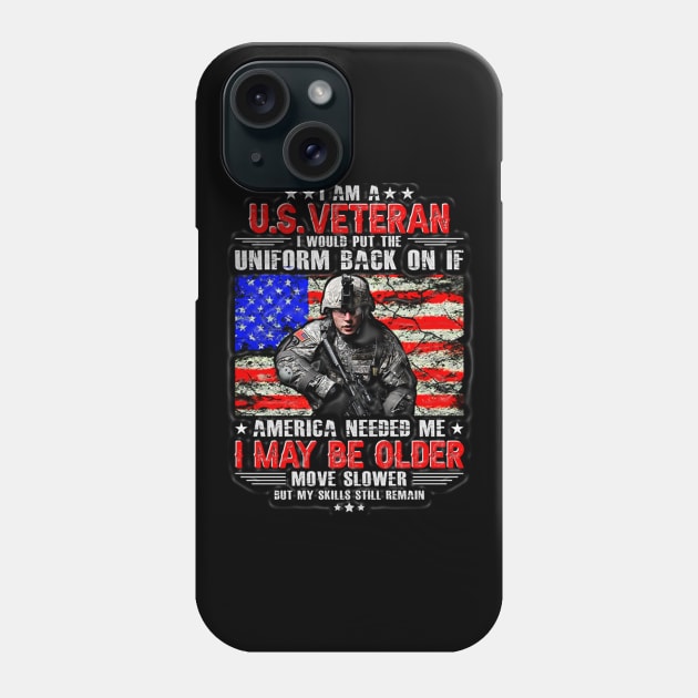 Black Panther Art - USA Army Tagline 20 Phone Case by The Black Panther