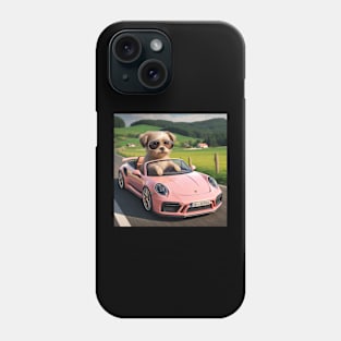 Puppy Porsche Phone Case