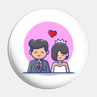 Cute Couple Marriage Man And Woman Pin