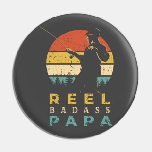 Reel Badass Papa Pin