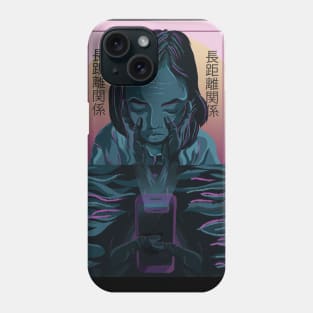 long distance relationship Phone Case