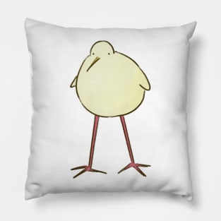 Little chicken drawing Pillow