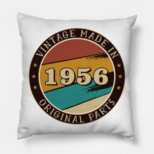 Vintage Made In 1956 Original Parts Pillow