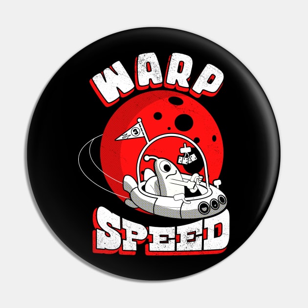 Warp Speed Pin by Nik Afia designs