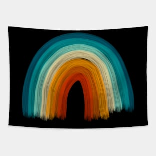 Rainbow tshirt design Tapestry