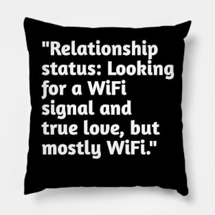 Funny valentines day humour Pillow