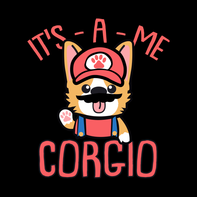 Corgi Puppy | It's A Me-Corgio by POD Anytime