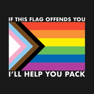 Pride Flag GTFO T-Shirt