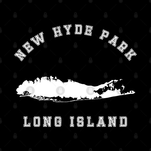 New Hyde Park Long Island (Dark Colors) by Proud Town Tees