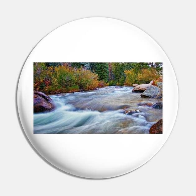 Autumn River Pin by briankphoto