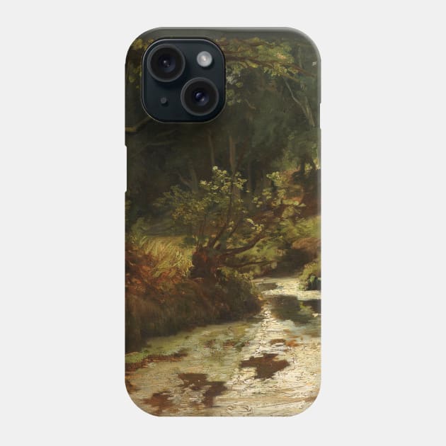 Brook in the Woods near Oosterbeek Phone Case by UndiscoveredWonders