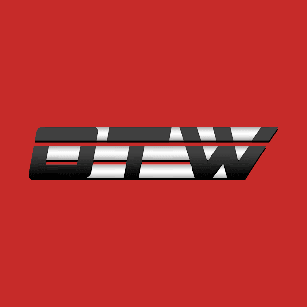 OTW Logo (Black on Silver) by OldTimeWrestling