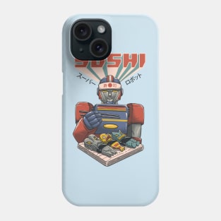 Super Sushi Robot Phone Case