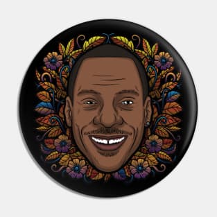 Eddie Murphy (Flowered) Pin