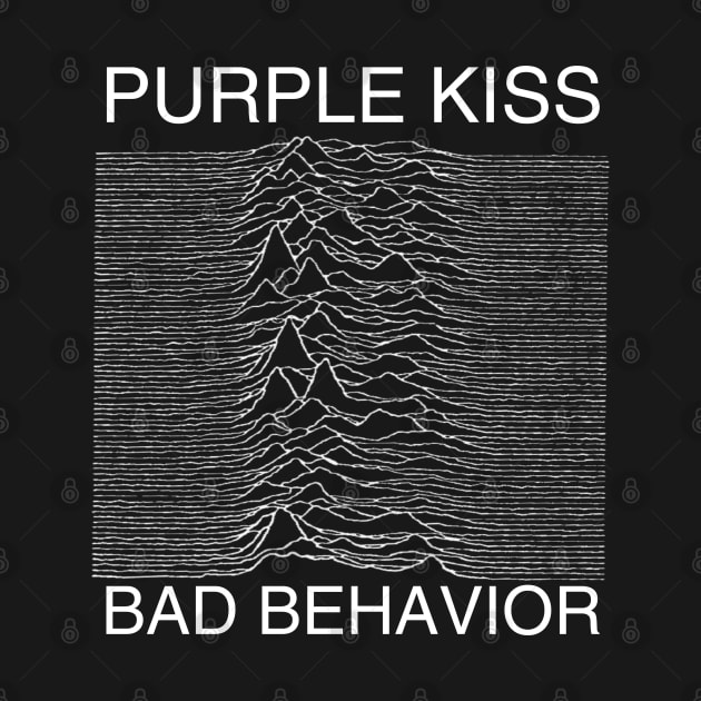 PURPLE KISS Classic Waveform: BBB by Dad's T-Shirt Stash