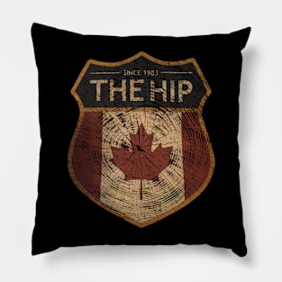 The tragically hip EST 1984 Retro 80s Pillow