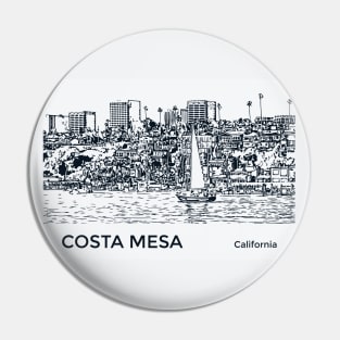 Costa Mesa California Pin
