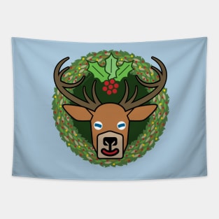 Christmas Reindeer Tapestry