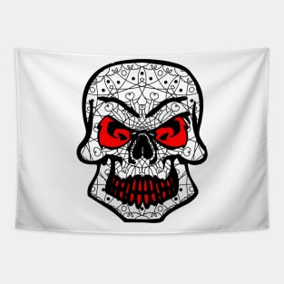 Skull Classic Pattern Tapestry