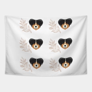 Australian shepherd dog cute pattern Tapestry