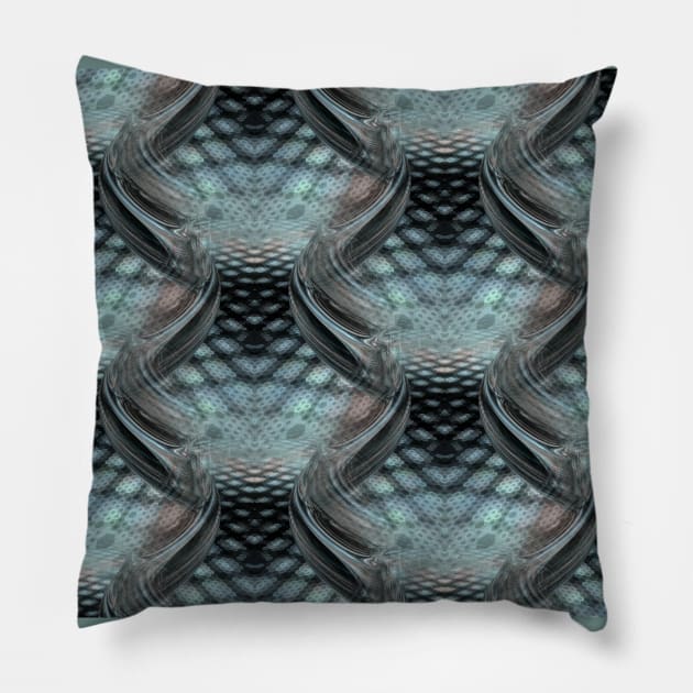 Silicon Slipstream 23 Pillow by Boogie 72