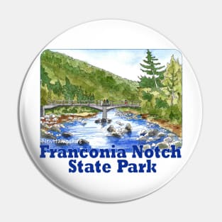 Franconia Notch State Park, New Hampshire Pin