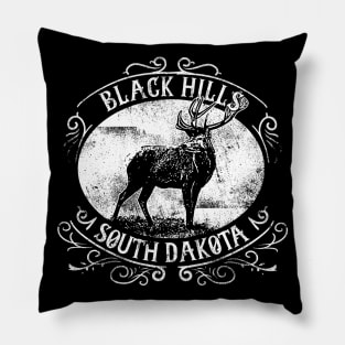 Black Hills South Dakota Deer Pillow