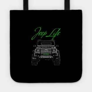 Jeep Life Mercedes 4x4 Monster Truck Tote